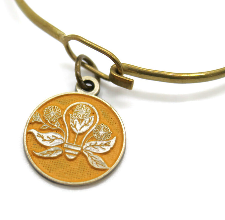 Grow Your Ideas Token Charm Bracelet, Necklace, or Charm Only