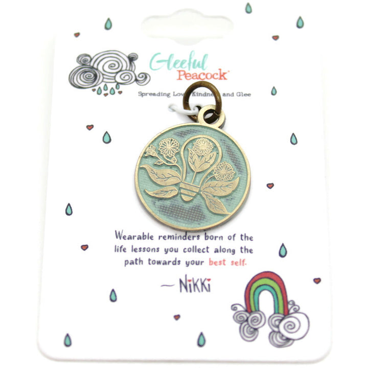 Grow Your Ideas Token Charm Bracelet, Necklace, or Charm Only