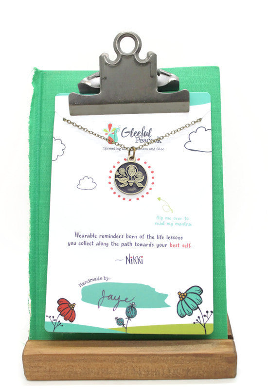 Grow Your Ideas Token Charm Bracelet, Necklace, or Charm Only
