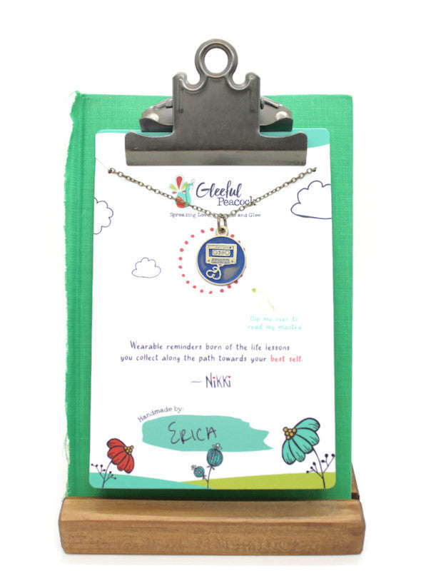 Unwind Token Charm Bracelet, Necklace, or Charm Only