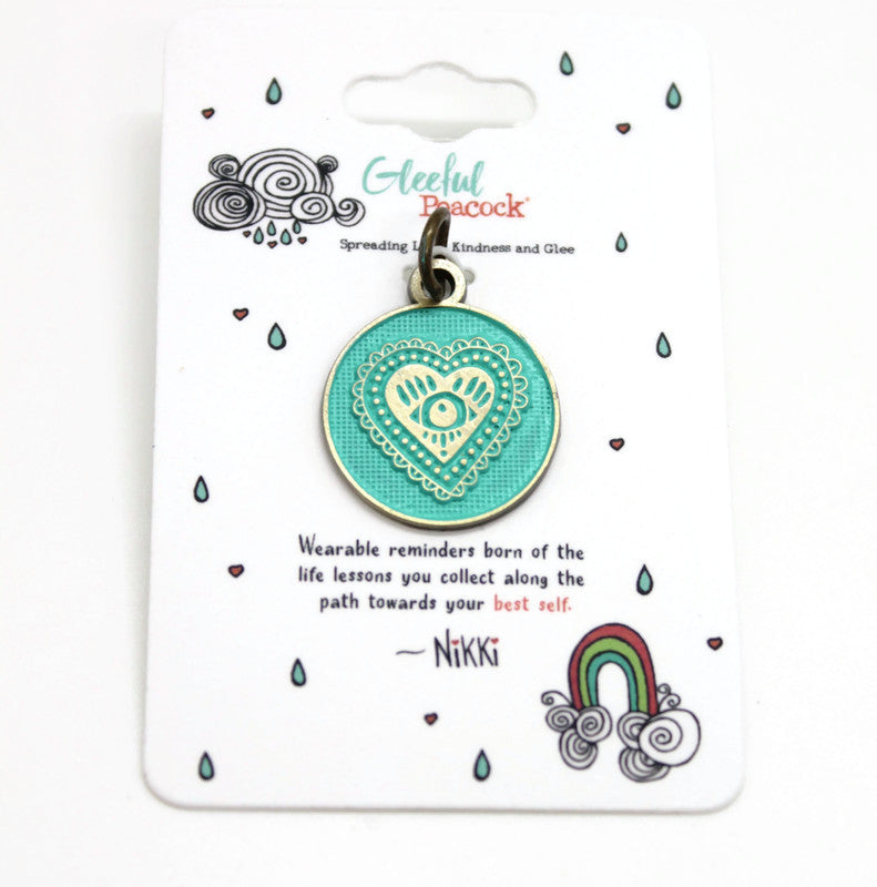 Perspective Token Charm Bracelet, Necklace, or Charm Only