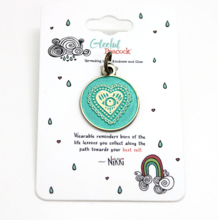 Perspective Token Charm Bracelet, Necklace, or Charm Only