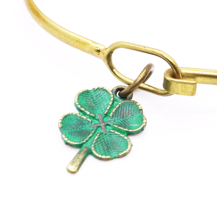 Four Leaf Clover Charm, Bracelet, Necklace, or Charm only