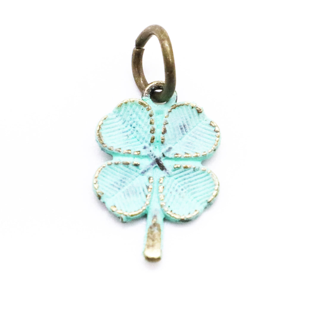 Four Leaf Clover Charm, Bracelet, Necklace, or Charm only