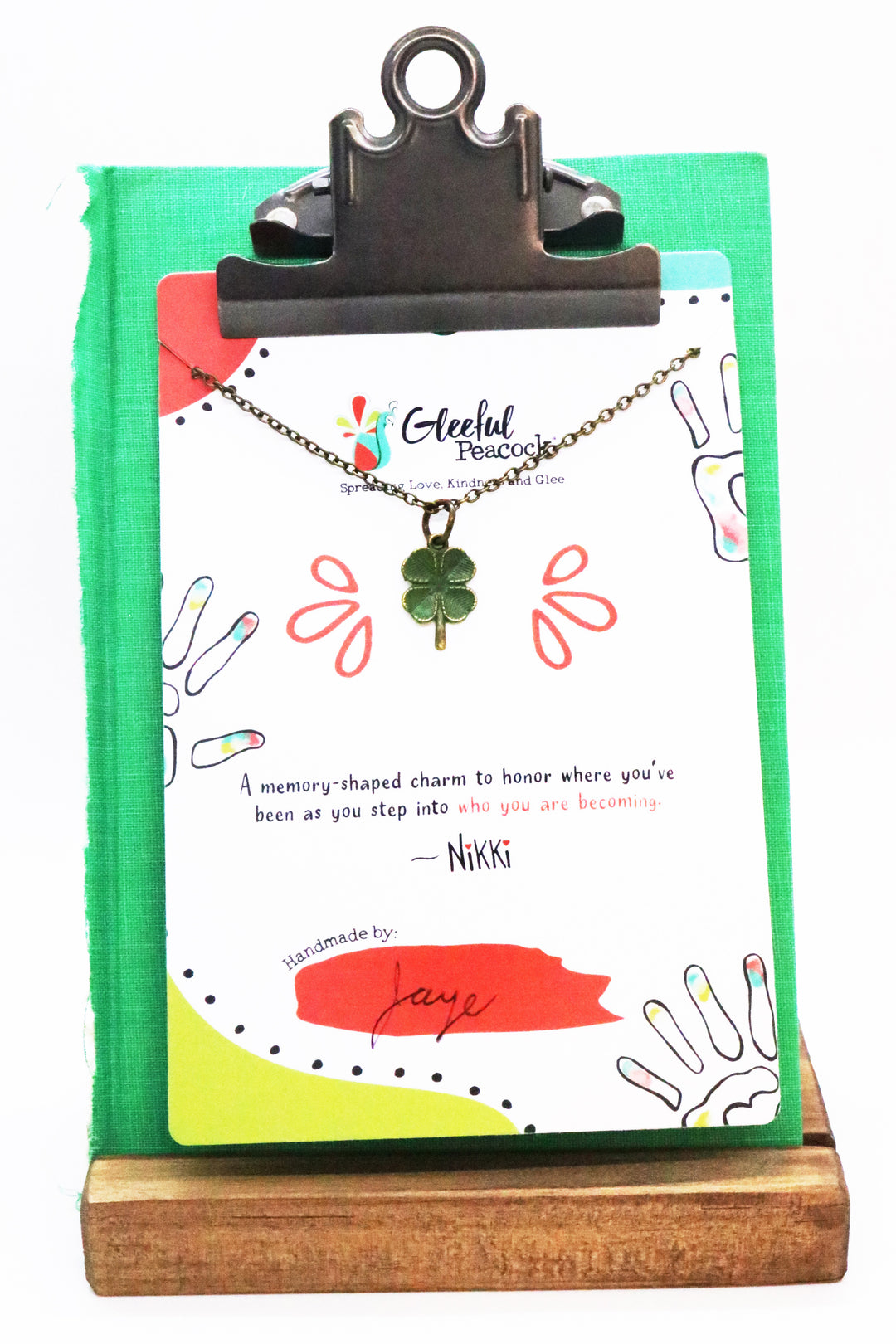 Four Leaf Clover Charm, Bracelet, Necklace, or Charm only