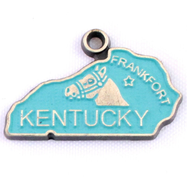 Kentucky State Charm Bracelet, Necklace, or Charm Only