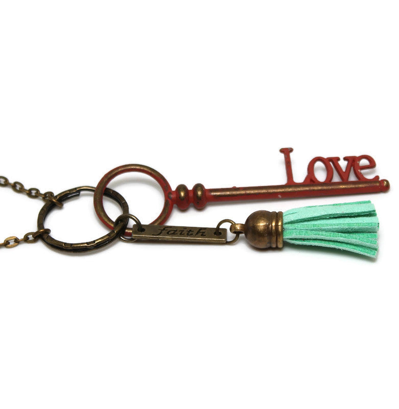 Love & More Necklace – Gleeful Peacock