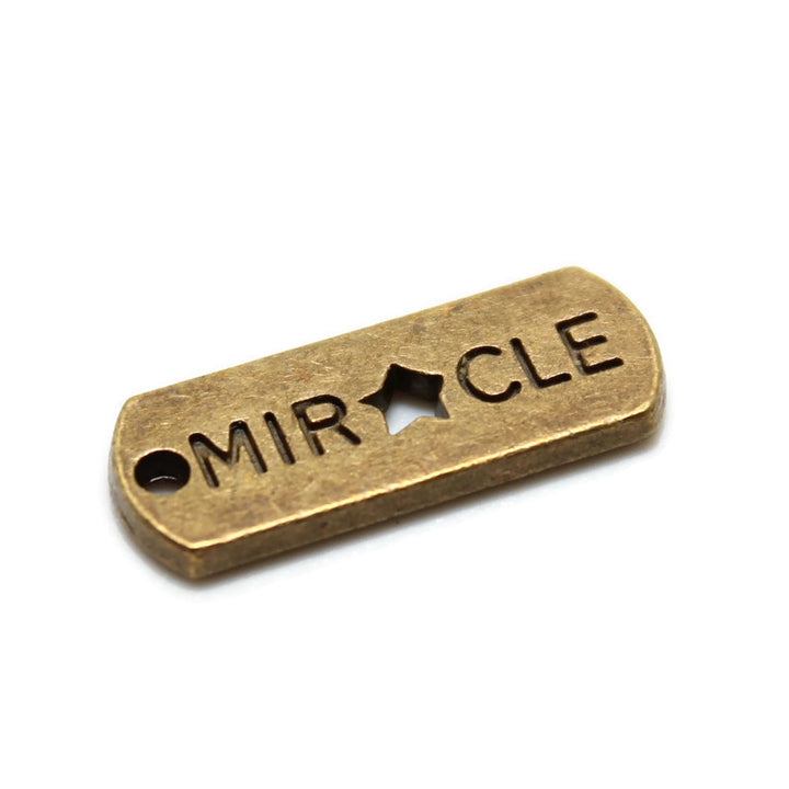 Word Charms-Bracelet, Necklace, Charm Only