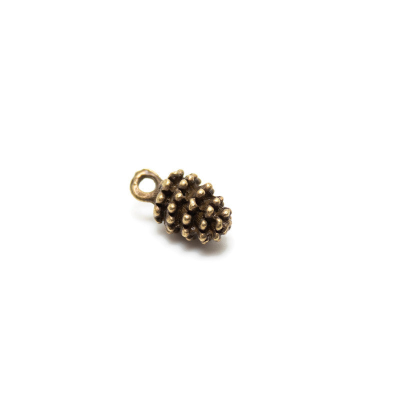 Pine Cone Charm Bracelet, Necklace, or Charm Only