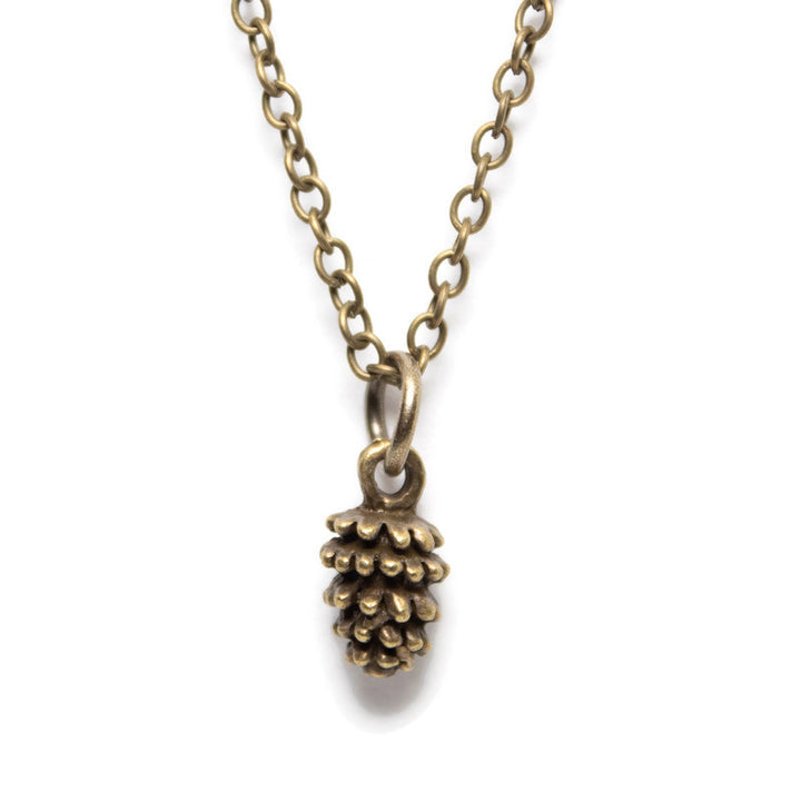 Pine Cone Charm Bracelet, Necklace, or Charm Only