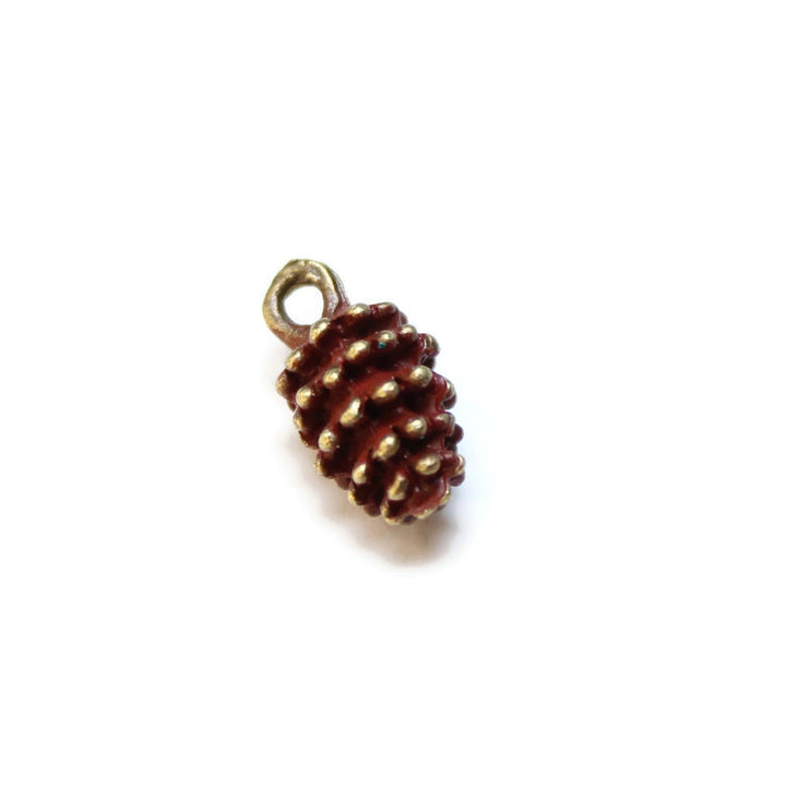 Pine Cone Charm Bracelet, Necklace, or Charm Only