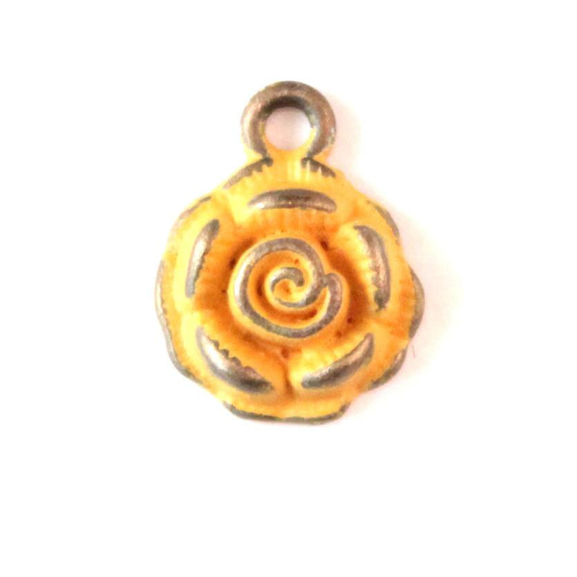 Rose Charm Bracelet, Necklace, or Charm Only