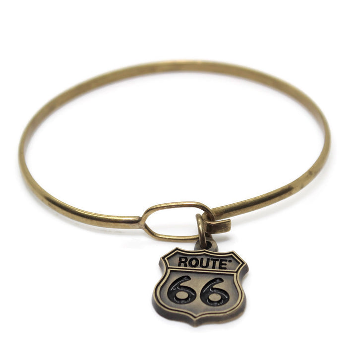 Route 66 Charm Bracelet, Necklace or Charm Only