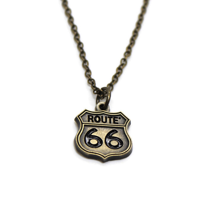 Route 66 Charm Bracelet, Necklace or Charm Only