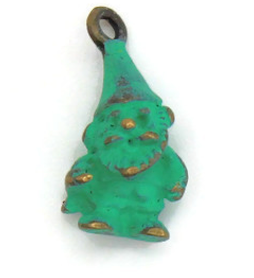 Gnome Charm Bracelet, Necklace, or Charm Only