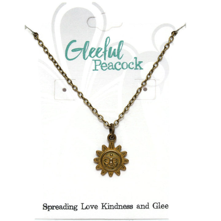 Sun Charm Bracelet or Necklace
