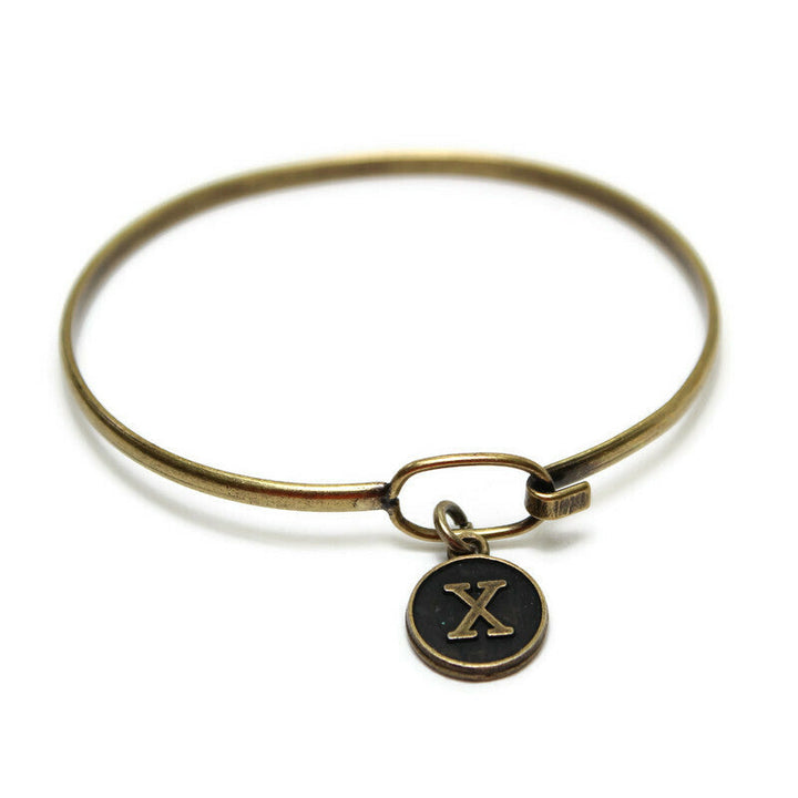 Typewriter Key Initial Charm Only