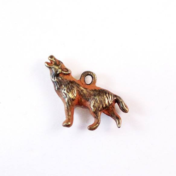 Wolf Charm Bracelet or Necklace