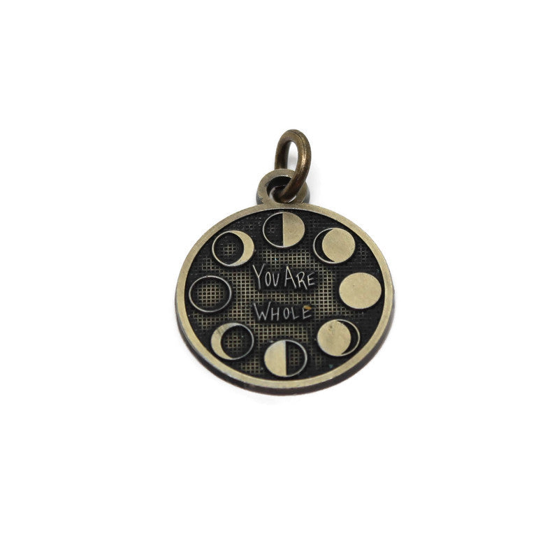 You Are Whole Charm Token - Charm Only, Bracelet, Necklace
