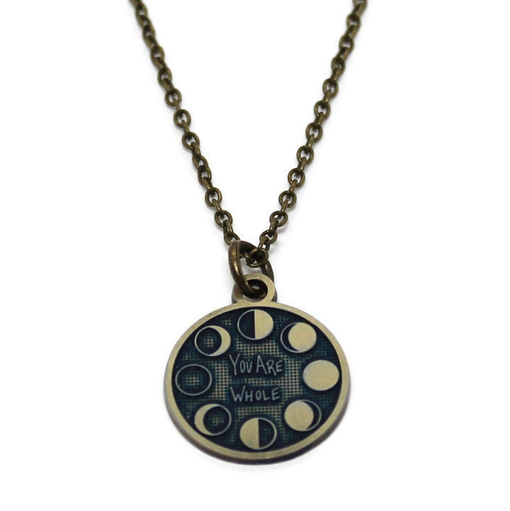 You Are Whole Charm Token - Charm Only, Bracelet, Necklace