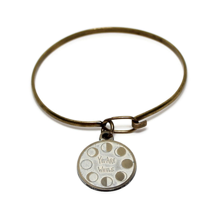 You Are Whole Charm Token - Charm Only, Bracelet, Necklace