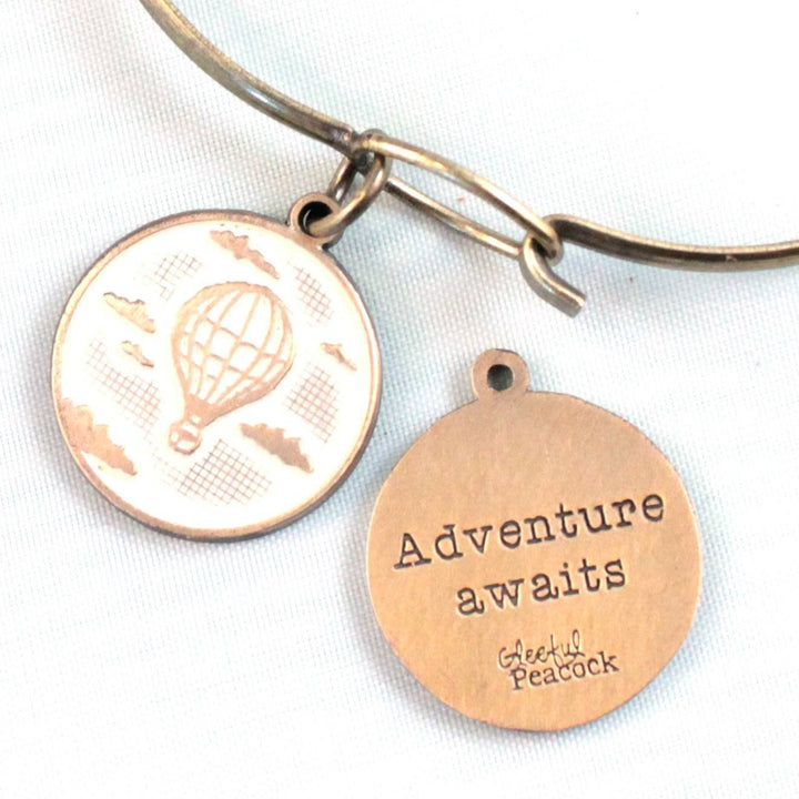 Adventure Token Charm Bracelet, Necklace, or Charm Only
