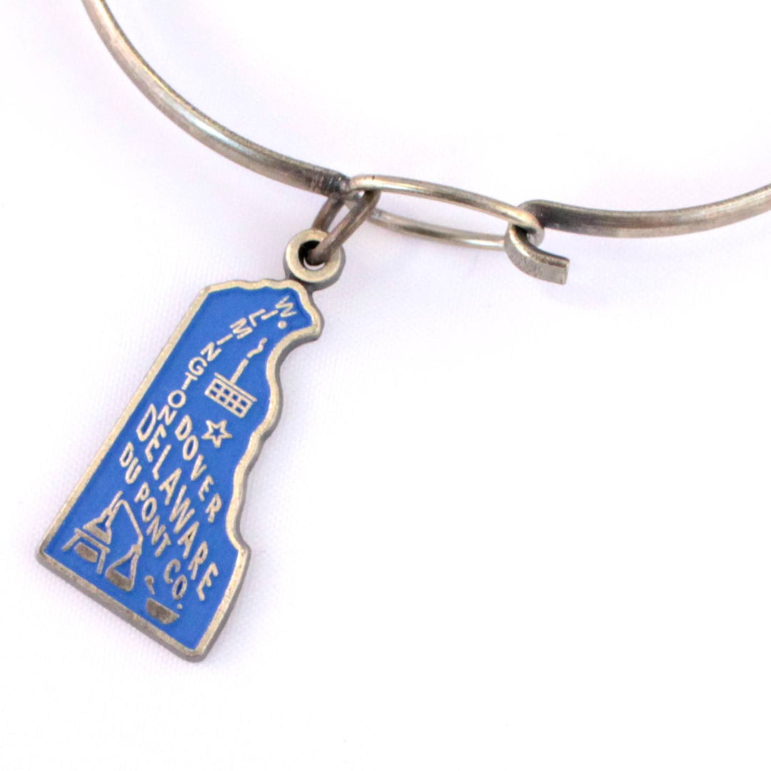 Delaware State Charm Bracelet, Necklace, or Charm Only