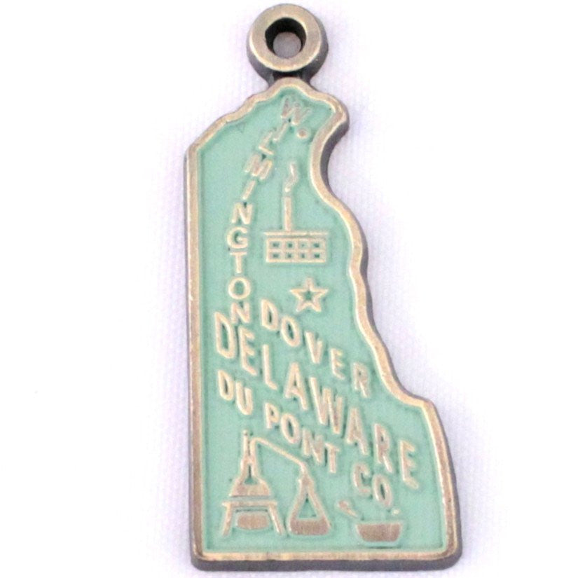 Delaware State Charm Bracelet, Necklace, or Charm Only