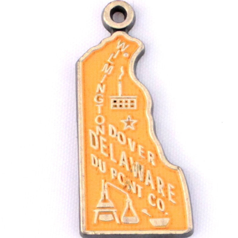 Delaware State Charm Bracelet, Necklace, or Charm Only