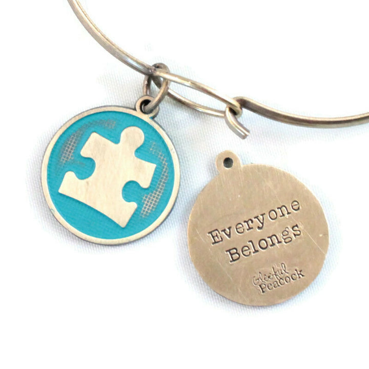 Everyone Belongs Token Charm Bracelet, Necklace, or Charm Only