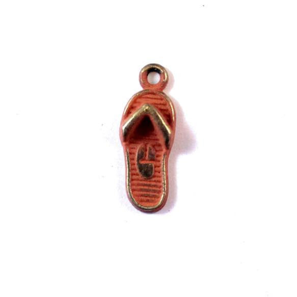 Flip Flop Charm Bracelet, Necklace, or Charm Only