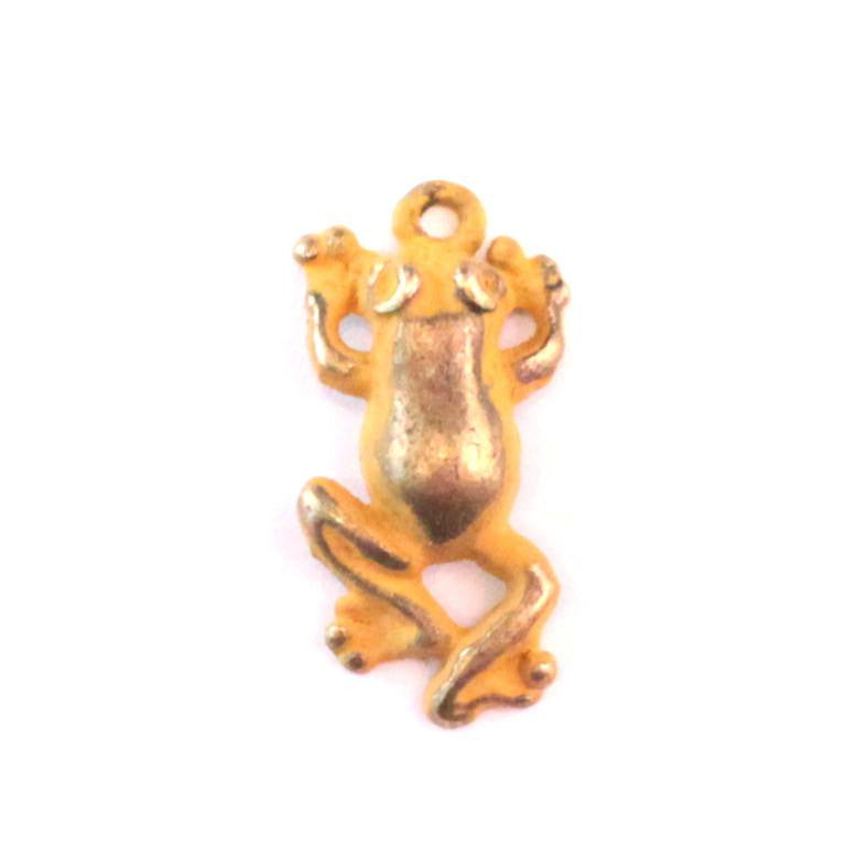 Frog Charm Bracelet, Necklace, or Charm Only