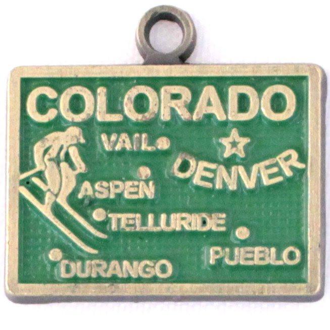 Colorado State Charm Bracelet, Necklace, or Charm Only