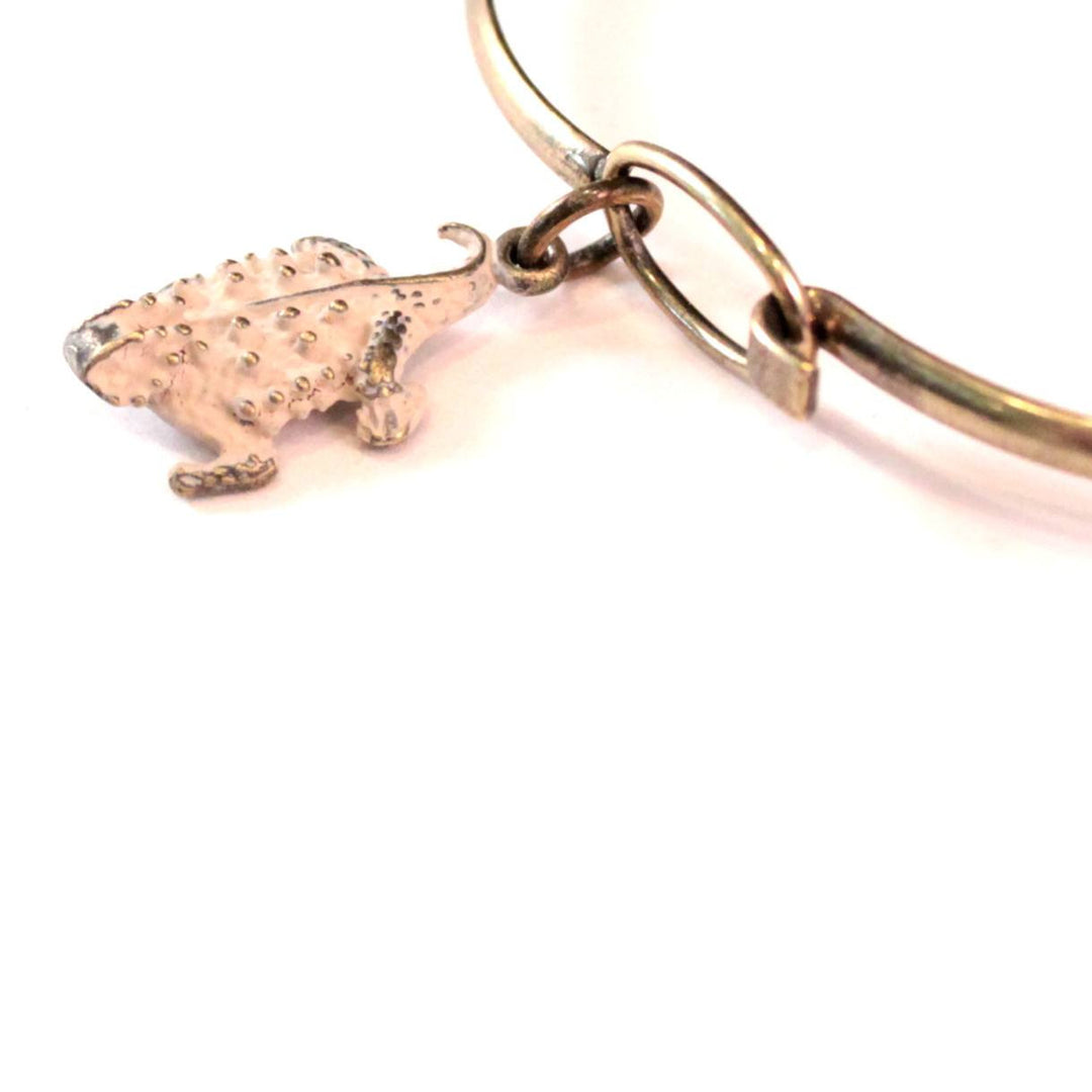 Horned Toad Charm Bracelet, Necklace, or Charm Only