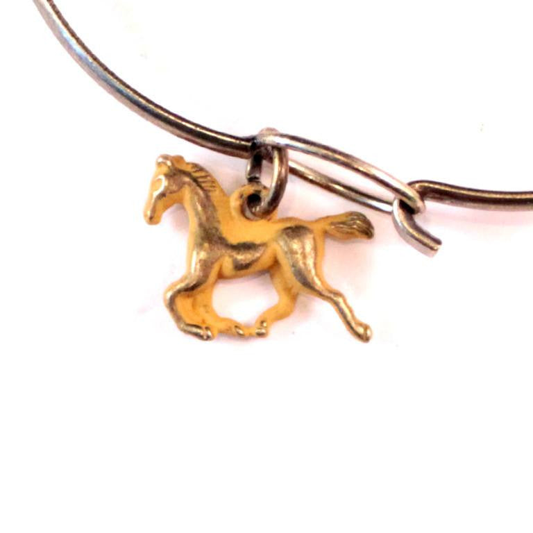 Horse Charm Bracelet, Necklace, or Charm Only