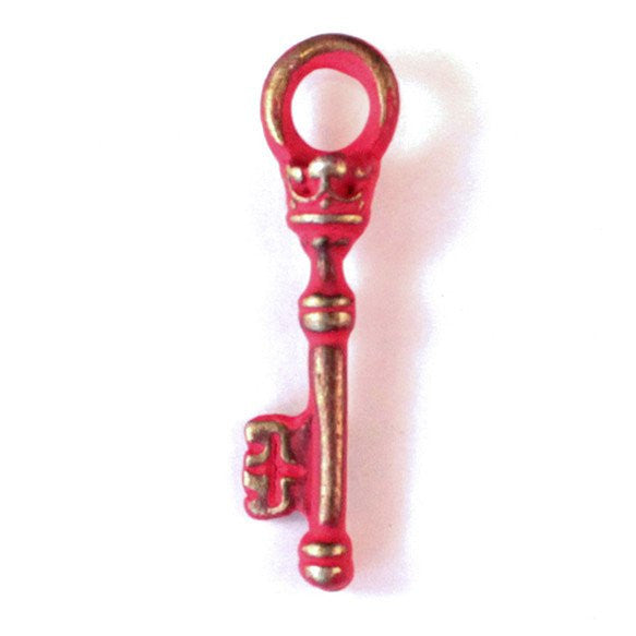 Key Charm Bracelet, Necklace, or Charm Only