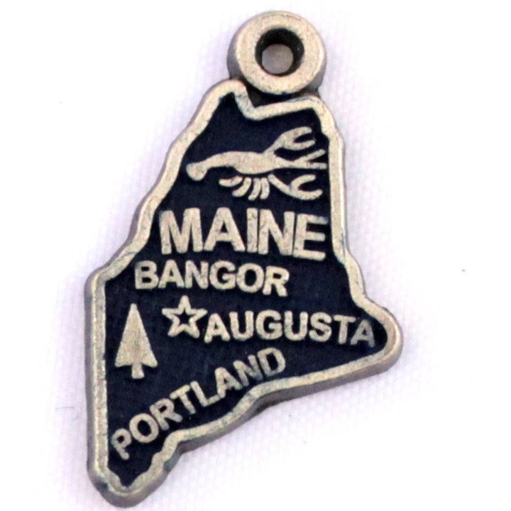 Maine State Charm Bracelet, Necklace, or Charm Only