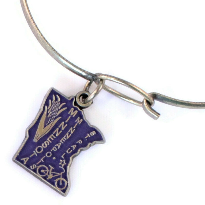 Minnesota State Charm Bracelet, Necklace, or Charm Only