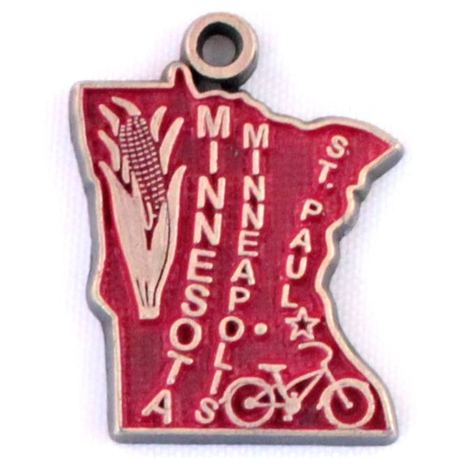 Minnesota State Charm Bracelet, Necklace, or Charm Only