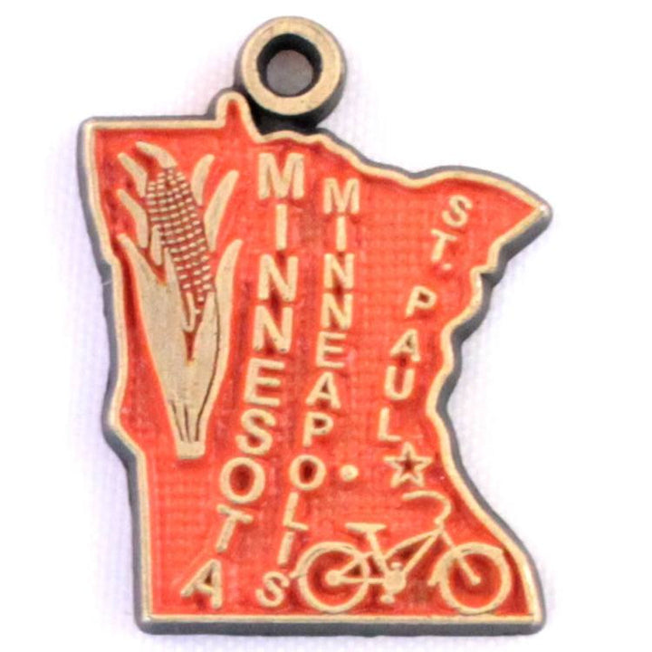 Minnesota State Charm Bracelet, Necklace, or Charm Only