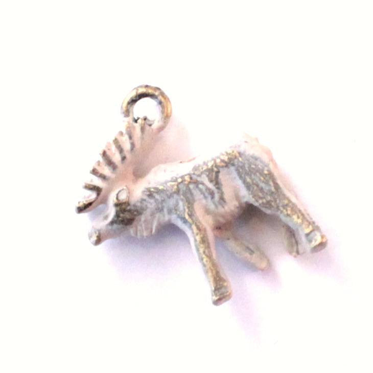 Moose Charm Bracelet, Necklace, or Charm Only