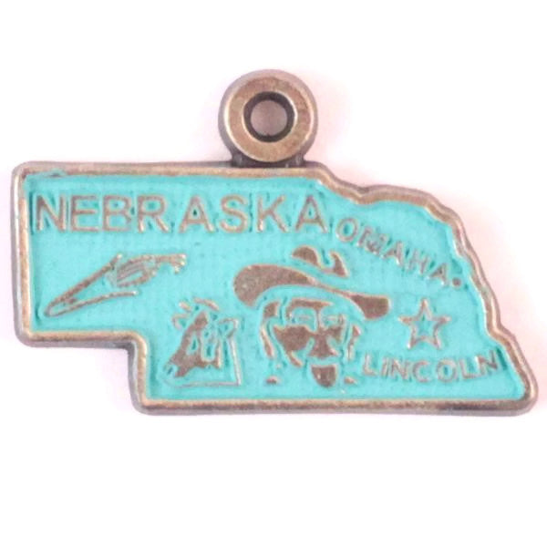 Nebraska State Charm Bracelet, Necklace, or Charm only