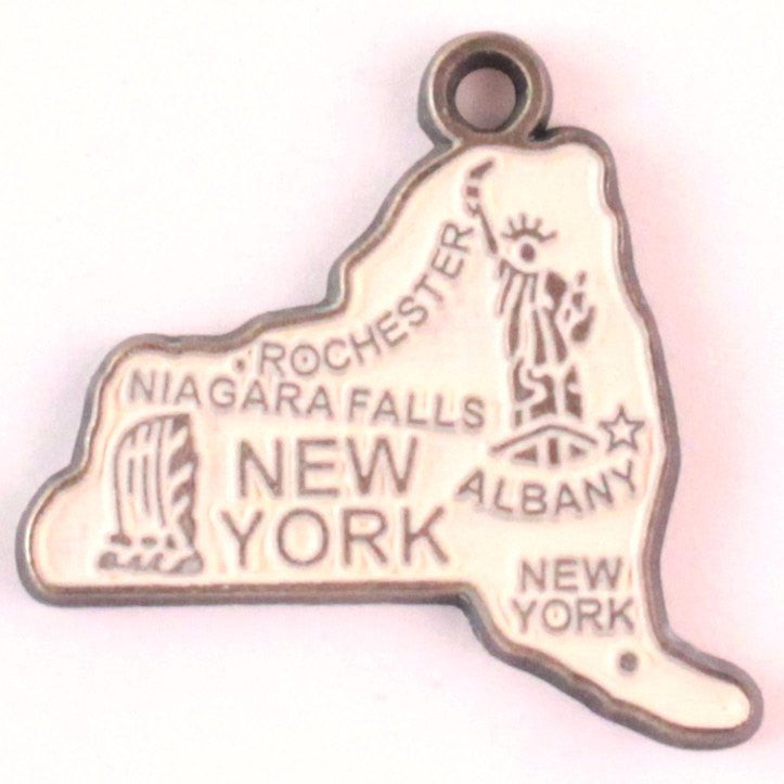 New York State Charm Bracelet, Necklace, or Charm only