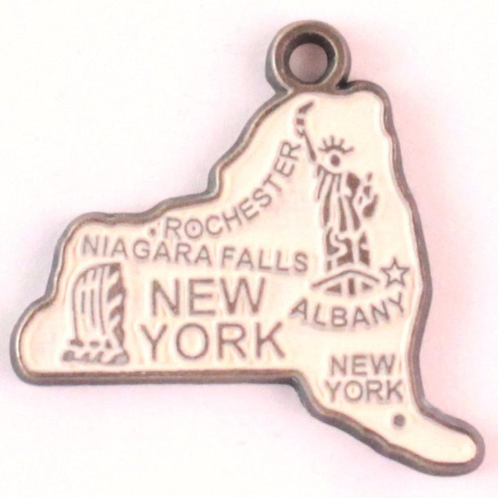 New York State Charm Bracelet, Necklace, or Charm only