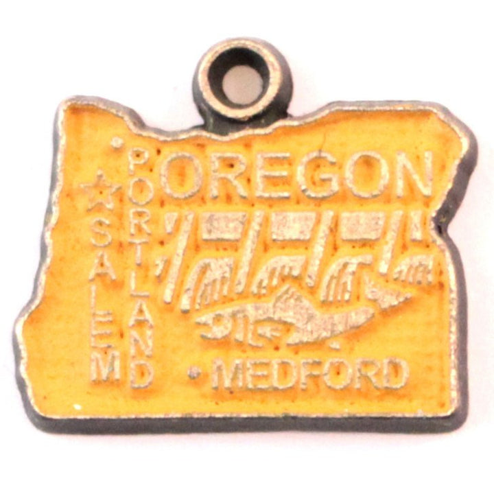 Oregon State Charm Bracelet, Necklace, or Charm only