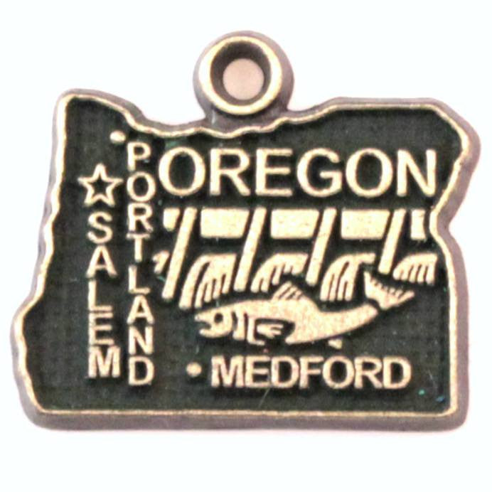 Oregon State Charm Bracelet, Necklace, or Charm only