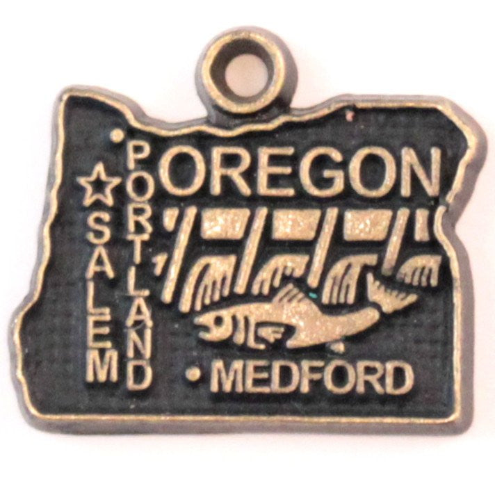 Oregon State Charm Bracelet, Necklace, or Charm only