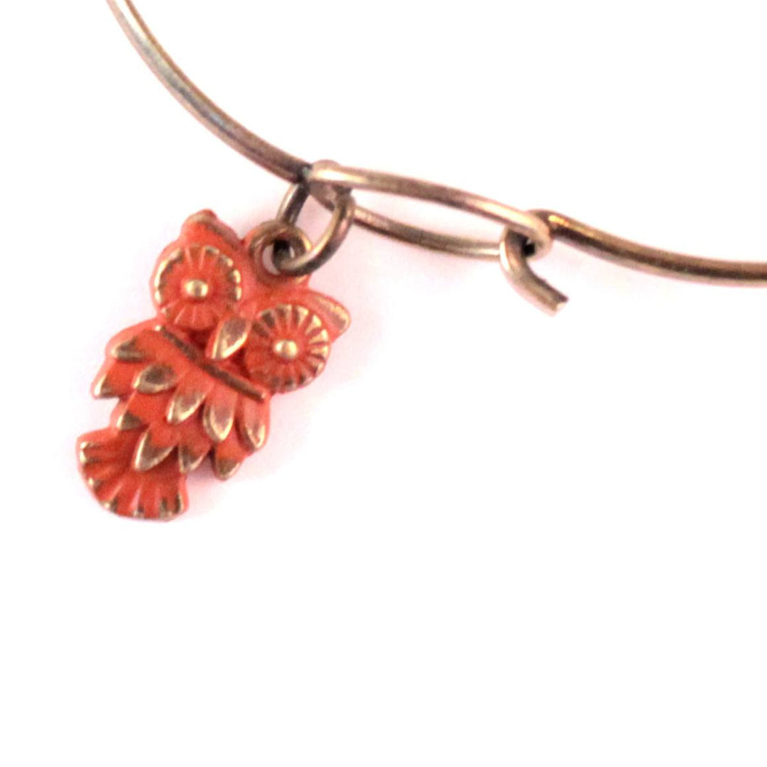 Owl Charm Bracelet, Necklace, or Charm Only