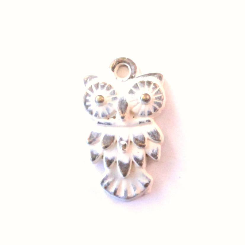 Owl Charm Bracelet, Necklace, or Charm Only