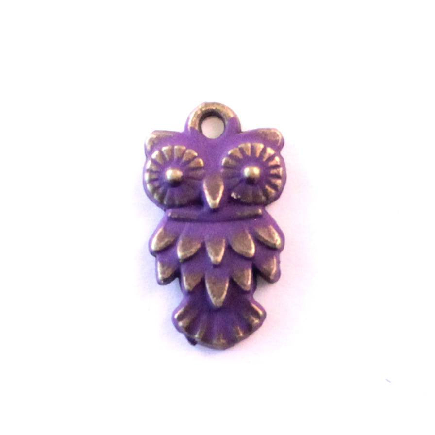 Owl Charm Bracelet, Necklace, or Charm Only